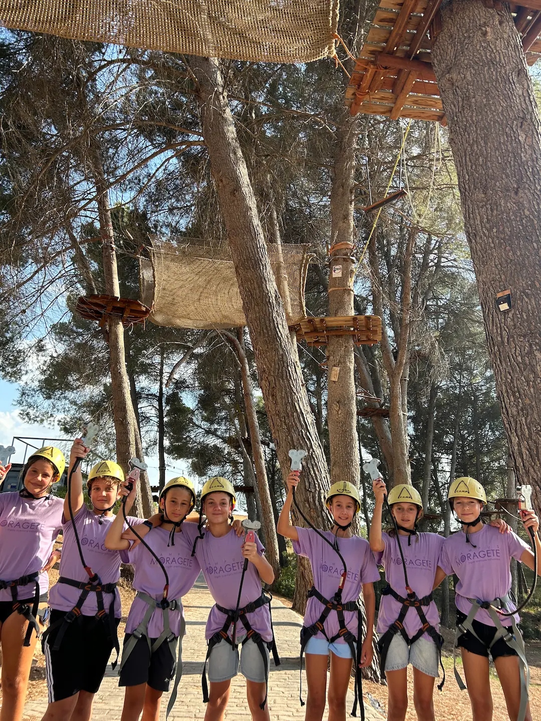 Instalaciones para actividades multiaventuras para grupos en Valencia y naturaleza